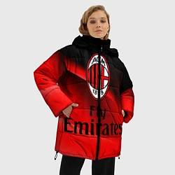 Куртка зимняя женская Милан, цвет: 3D-черный — фото 2
