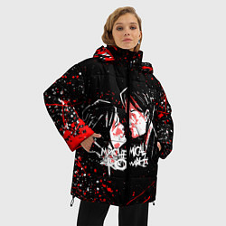 Куртка зимняя женская My Chemical Romance, цвет: 3D-красный — фото 2