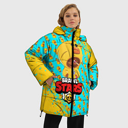 Куртка зимняя женская BRAWL STARS SALLY LEON, цвет: 3D-черный — фото 2