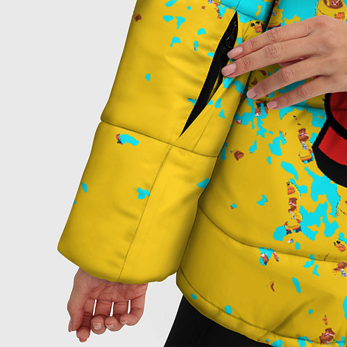 Женская зимняя куртка BRAWL STARS SALLY LEON / 3D-Черный – фото 5