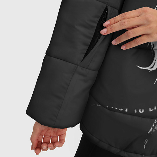 Женская зимняя куртка Dzhizus / 3D-Черный – фото 5
