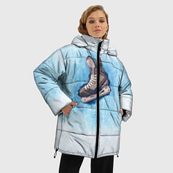 Куртка зимняя женская Фмгурное катание, цвет: 3D-светло-серый — фото 2