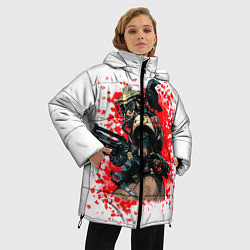 Куртка зимняя женская Bloodhound 3D White, цвет: 3D-черный — фото 2