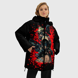 Куртка зимняя женская Bloodhound 3D Black, цвет: 3D-светло-серый — фото 2