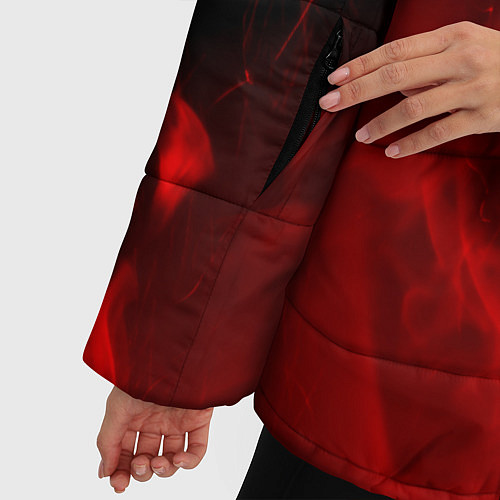 Женская зимняя куртка LINKIN PARK / 3D-Черный – фото 5
