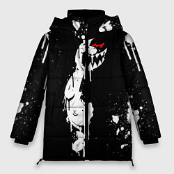 Куртка зимняя женская Monokuma paint, цвет: 3D-черный