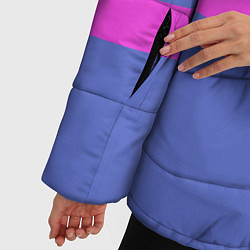 Куртка зимняя женская UNDERTALE FRISK ФРИСК, цвет: 3D-светло-серый — фото 2
