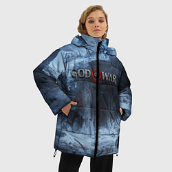 Куртка зимняя женская GOD OF WAR, цвет: 3D-черный — фото 2