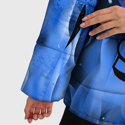Женская зимняя куртка Brawl Stars LEON / 3D-Черный – фото 5