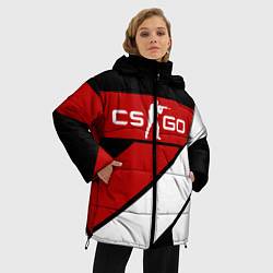 Куртка зимняя женская CS GO, цвет: 3D-черный — фото 2