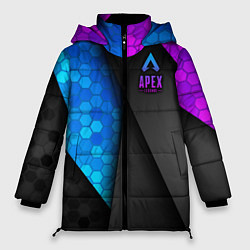 Куртка зимняя женская Apex Legends, цвет: 3D-черный