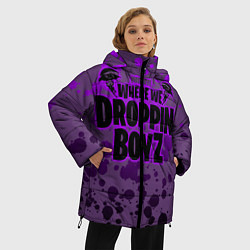 Куртка зимняя женская Droppin Boys, цвет: 3D-черный — фото 2