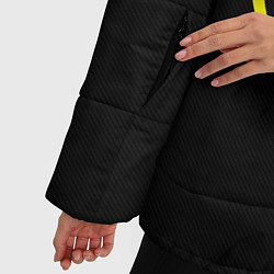 Куртка зимняя женская NIRVANA на спине, цвет: 3D-черный — фото 2