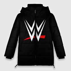 Куртка зимняя женская WWE, цвет: 3D-черный