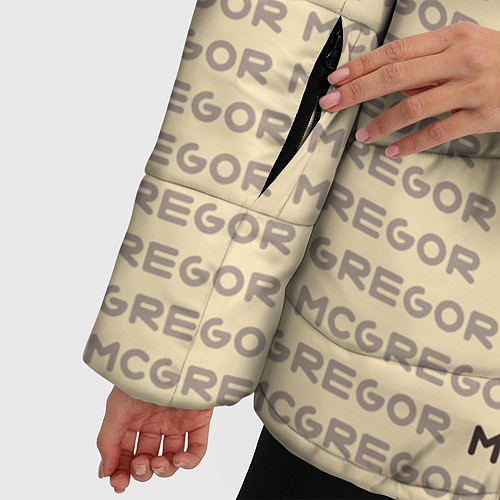 Женская зимняя куртка MCGREGOR / 3D-Черный – фото 5