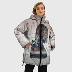 Куртка зимняя женская Death Stranding, цвет: 3D-черный — фото 2