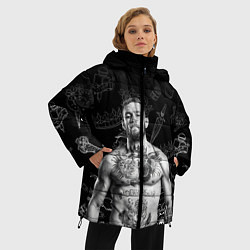Куртка зимняя женская CONOR McGREGOR, цвет: 3D-красный — фото 2