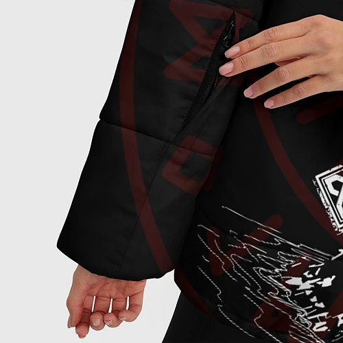 Женская зимняя куртка Один / 3D-Черный – фото 5