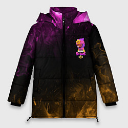 Куртка зимняя женская Бравл Старс, цвет: 3D-красный