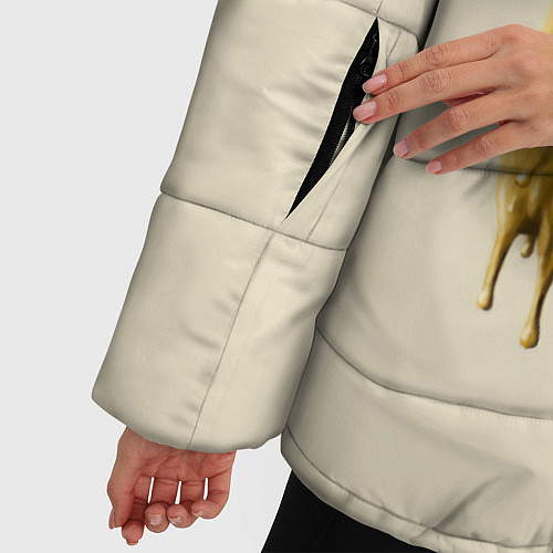 Женская зимняя куртка Lil Peep / 3D-Черный – фото 5