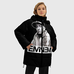 Куртка зимняя женская Eminem, цвет: 3D-черный — фото 2