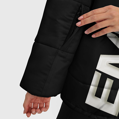 Женская зимняя куртка EMINEM / 3D-Черный – фото 5