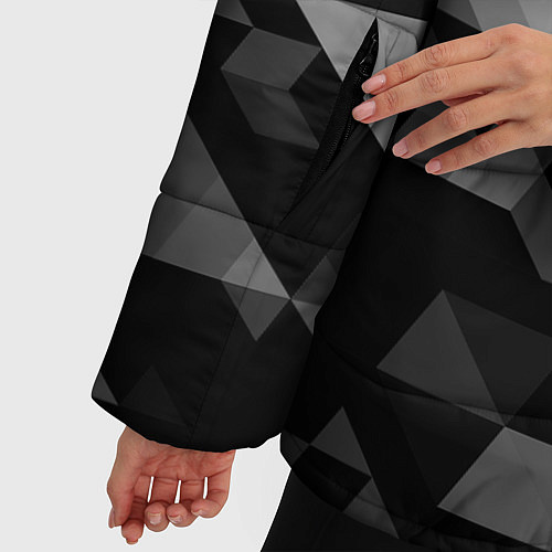 Женская зимняя куртка ЕГОР КРИД / 3D-Черный – фото 5