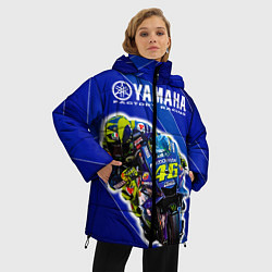 Куртка зимняя женская Valentino Rossi, цвет: 3D-красный — фото 2