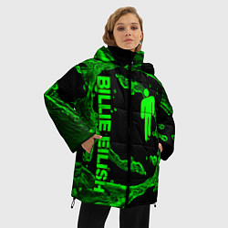 Куртка зимняя женская BILLIE EILISH, цвет: 3D-черный — фото 2
