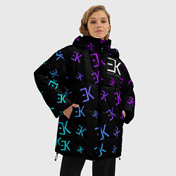 Куртка зимняя женская ЕГОР КРИД, цвет: 3D-черный — фото 2