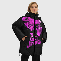 Куртка зимняя женская Get Jinxed, цвет: 3D-черный — фото 2