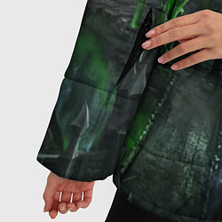 Куртка зимняя женская Герои Нежить, цвет: 3D-черный — фото 2