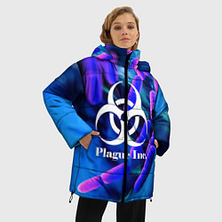 Куртка зимняя женская PLAGUE INC, цвет: 3D-черный — фото 2