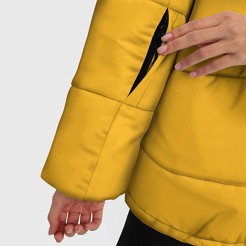 Женская зимняя куртка Моя геройская академия / 3D-Светло-серый – фото 5