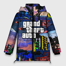 Куртка зимняя женская GTA, цвет: 3D-светло-серый
