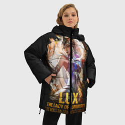 Куртка зимняя женская Lux, цвет: 3D-черный — фото 2
