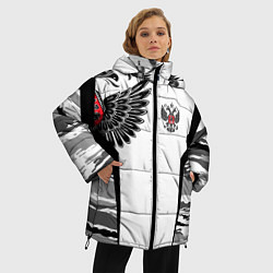 Куртка зимняя женская Камуфляж Россия, цвет: 3D-черный — фото 2