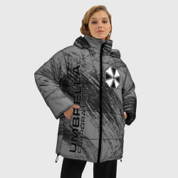 Куртка зимняя женская Umbrella Corporation, цвет: 3D-черный — фото 2