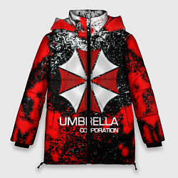 Куртка зимняя женская UMBRELLA CORP, цвет: 3D-красный