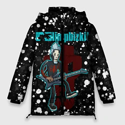 Куртка зимняя женская LIMP BIZKIT, цвет: 3D-черный