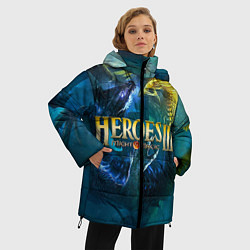 Куртка зимняя женская Heroes of Might and Magic, цвет: 3D-светло-серый — фото 2