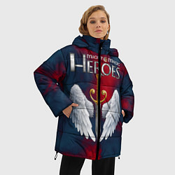 Куртка зимняя женская Heroes of Might and Magic, цвет: 3D-черный — фото 2