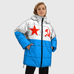 Куртка зимняя женская ВМФ СССР, цвет: 3D-светло-серый — фото 2