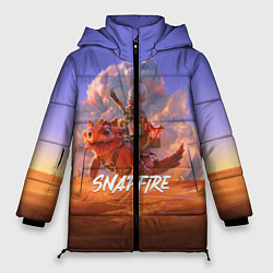 Куртка зимняя женская Snapfire, цвет: 3D-черный