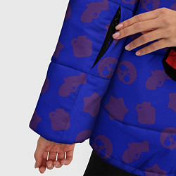 Куртка зимняя женская BRAWL STARS SPIKE, цвет: 3D-красный — фото 2