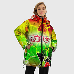 Куртка зимняя женская Роблокс, цвет: 3D-черный — фото 2