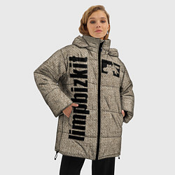 Куртка зимняя женская LIMP BIZKIT, цвет: 3D-светло-серый — фото 2