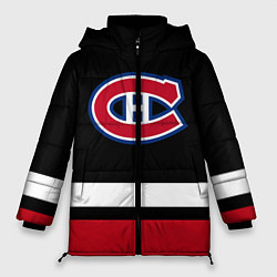 Куртка зимняя женская Монреаль Канадиенс, цвет: 3D-черный