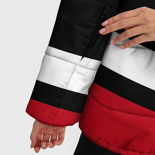 Женская зимняя куртка Монреаль Канадиенс / 3D-Черный – фото 5