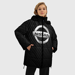 Куртка зимняя женская NISSAN, цвет: 3D-черный — фото 2